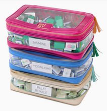 Pink Mahjong Tiles Storage Bag