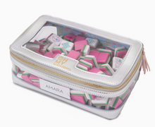 Silver Mahjong Tiles Storage Bag