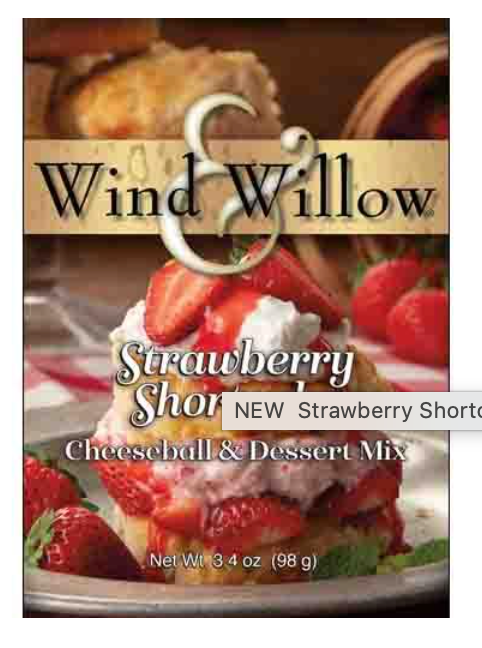 Strawberry Shortcake Cheeseball & Dessert Mix
