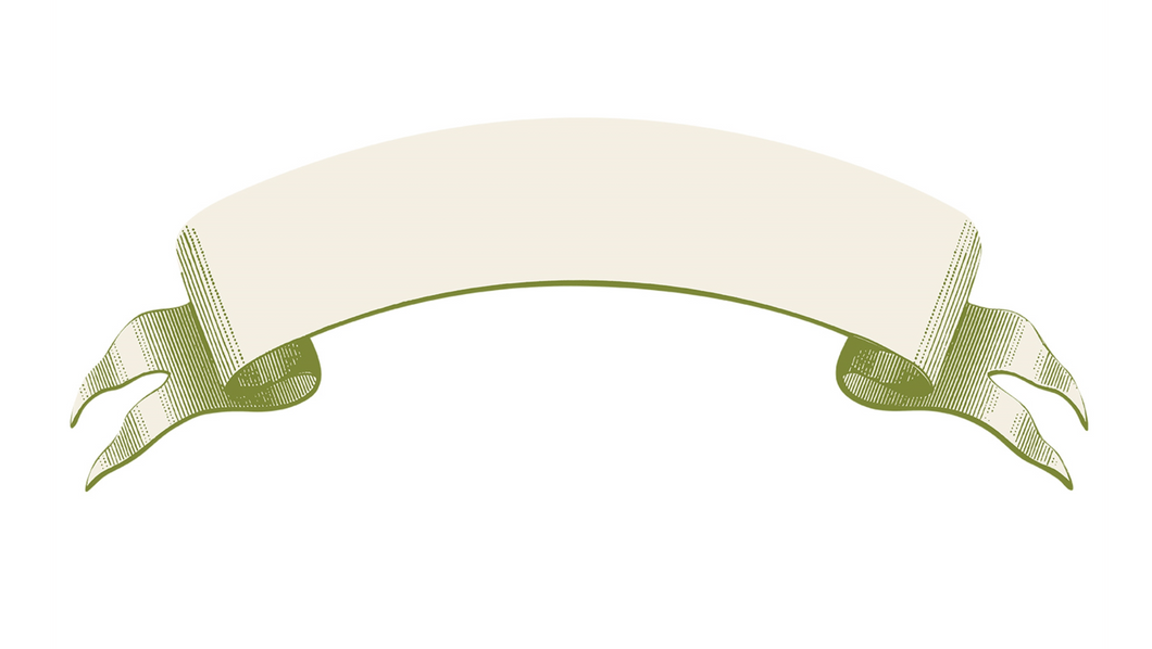 Classic Moss Banner Table Accent