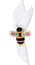 Felt Napkin Ring-Bee