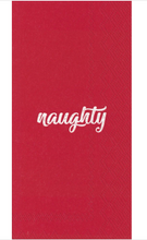 Naughty and Nice Guest ToweL
