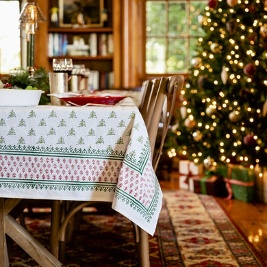 Christmas Tree Tablecloth 90 RD