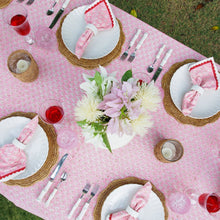 Pom Buti Pink Tablecloth-55 SQ