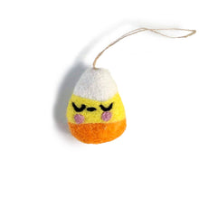 Ron the Candy Corn Eco Wool Ornament