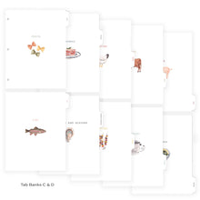Deluxe Recipe Index Tab Dividers - 24 Categories
