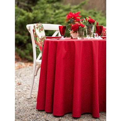 Merry Little Christmas Tablecloth Round-70
