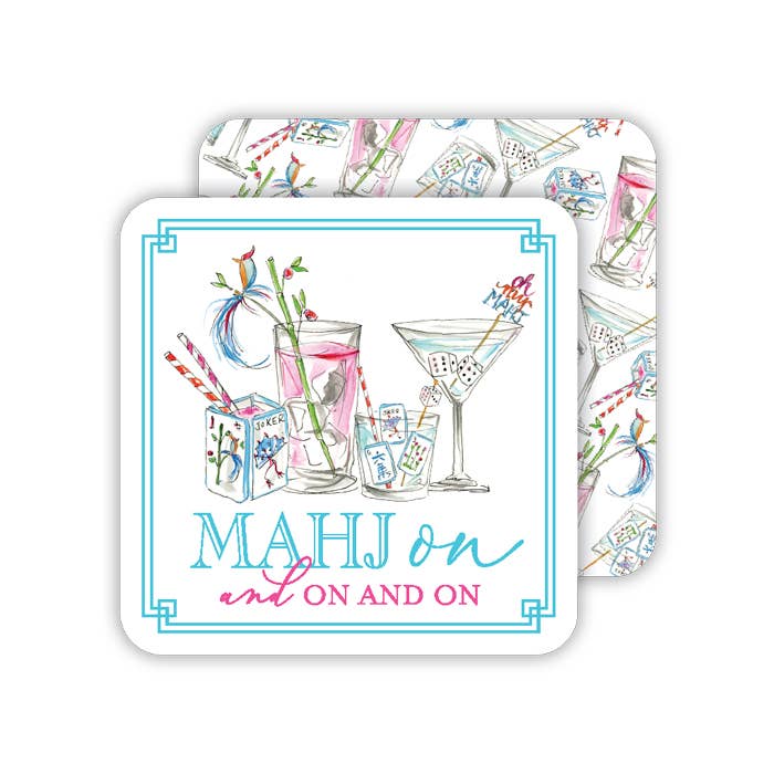 Mahj on and on Coaster