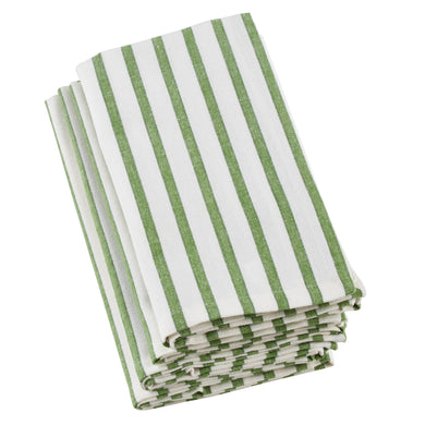 Green Striped Design Napkin