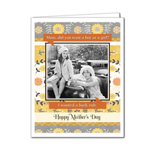 Back Rub -  Mother's Day Card