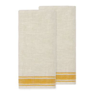 Linen Towel Yellow