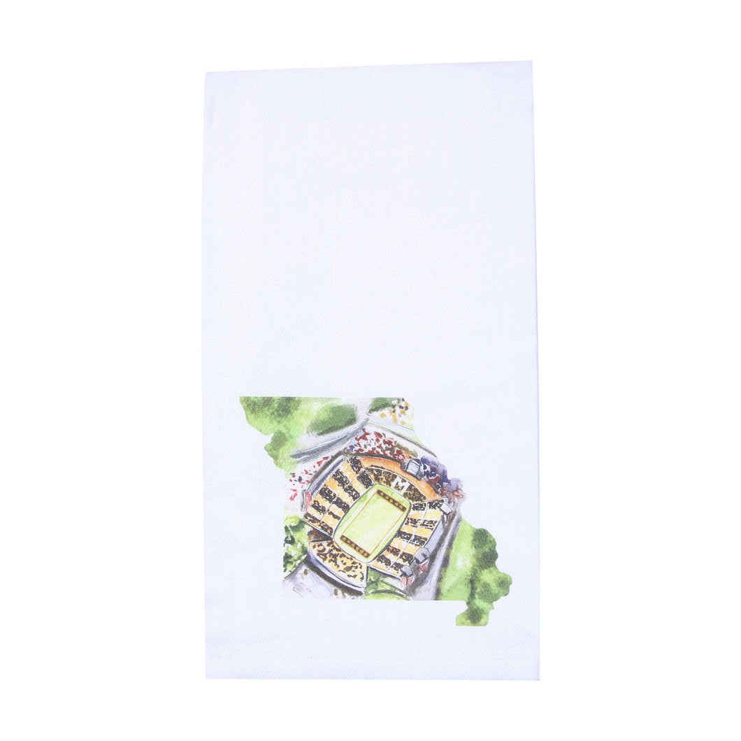 MO State Shape Tea Towel