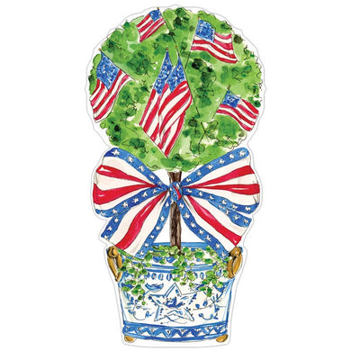 Patriotic Topiary Posh  Placemat
