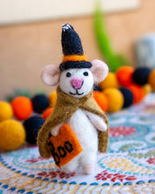 Gandalf The Wizard Mouse Holiday Eco Wool Ornament
