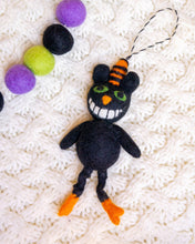 Chaz The Cheshire Cat Fall Eco Wool Ornament (Black)
