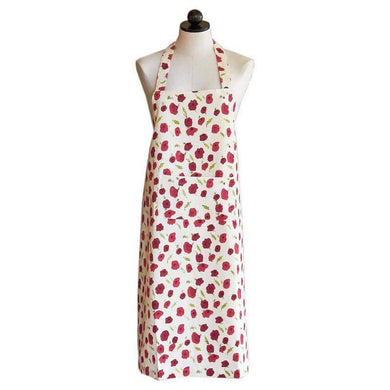 Poppies Red & Green Apron