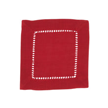 Poly Hemstitched Cocktail Napkin