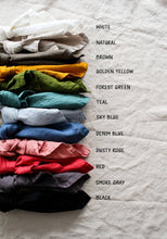 Natural Linen Napkins - Set of 4