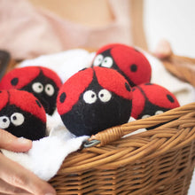 Ladybug Dryer Balls