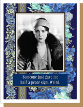 Peace Sign - Everyday Card