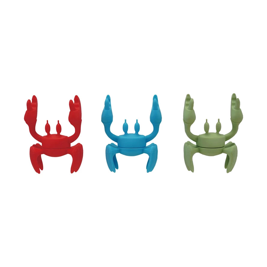 Silicone Crab Shaped Lid/Spoon Holder