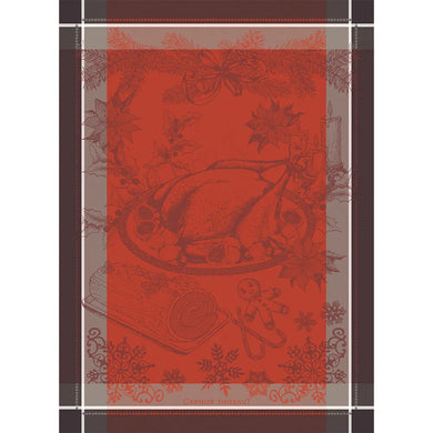 Dinde De Noel Vermillon Kitchen Towel