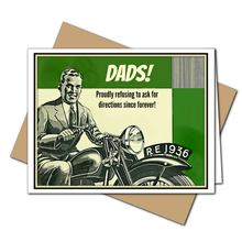 Directions- Father's Day Card