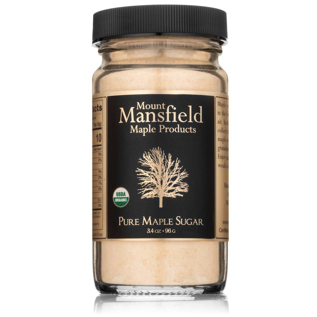 3.4oz Organic Pure Vermont Granulated Maple Sugar