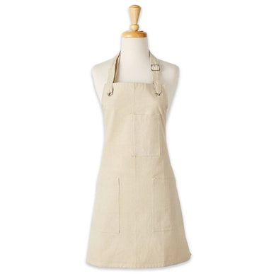 Flax Chambray Pantry Apron