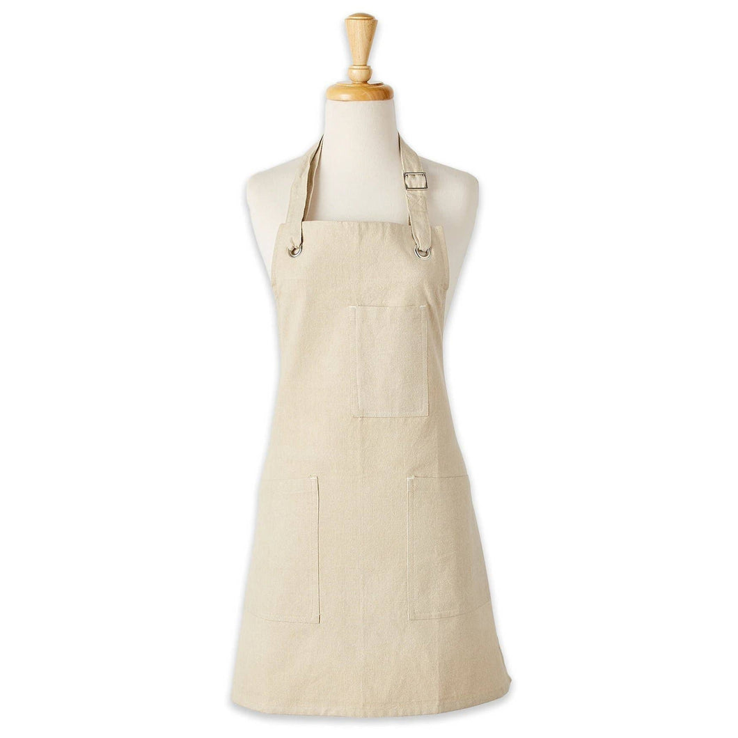 Flax Chambray Pantry Apron