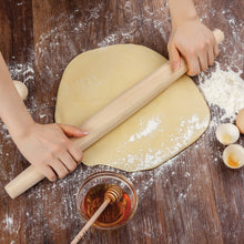 French Rolling Pin with Tapered Ends, Wood, 20"