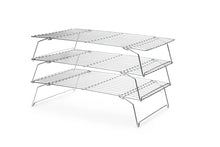 Fox Run Stackable Cooling Rack Set, 3-Piece, 14" x 10"