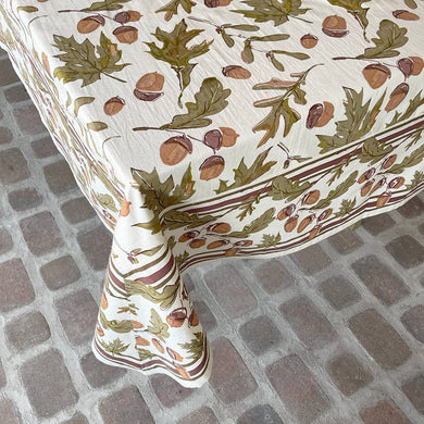 Acorns Tablecloth