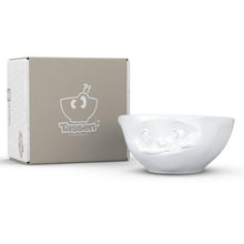 11 Oz. Bowl, Tasty Face, White