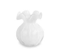 Vento Medium Round Bud Vase (White)