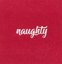 Naughty & Nice Cocktail Napkins