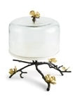 Butterfly Ginkgo Cake Stand W/ Dome