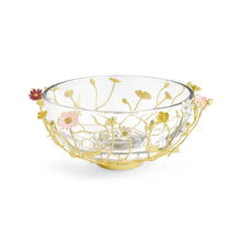 Wildflowers Large Glass Bowl