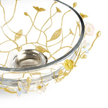 Wildflowers Large Glass Bowl