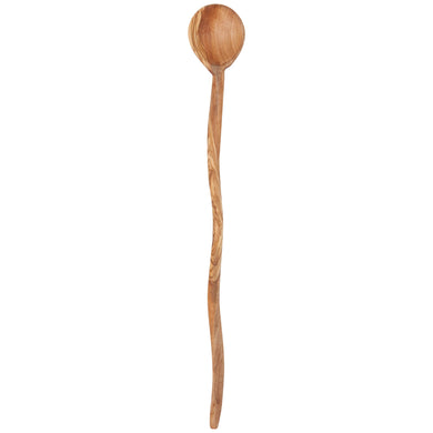 Spoon Wavy Olive Wood
