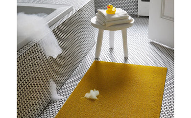 Doormat -Shag Lemon Yellow