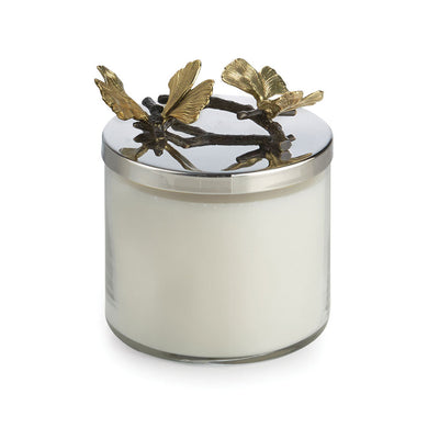 Butterfly Ginkgo Candle