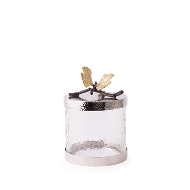 Butterfly Ginkgo Canister, Extra Small