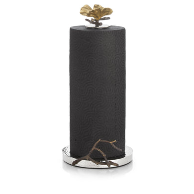 Butterfly Ginkgo Paper Towel Holder