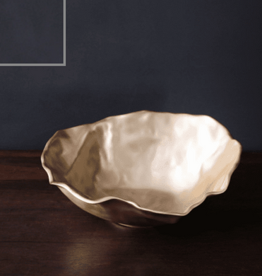 Sierra Maia Large Bowl-Gold
