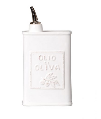 Lastra White Olive Oil Can
