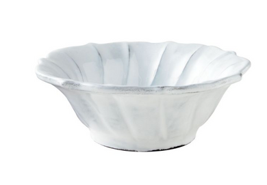 Incanto Ruffle Cereal Bowl - White
