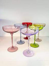 Estelle Colored Champagne Coupe Glass