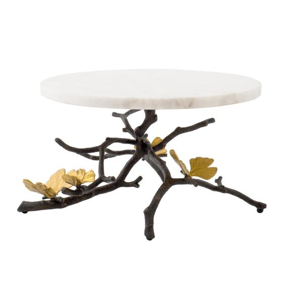 Butterfly Ginkgo Cake Stand by Michael Aram
