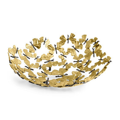 Butterfly Ginkgo Centerpiece Bowl